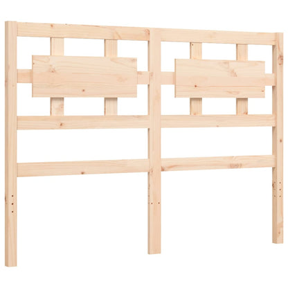 Bed Frame without Mattress Small Double Solid Wood