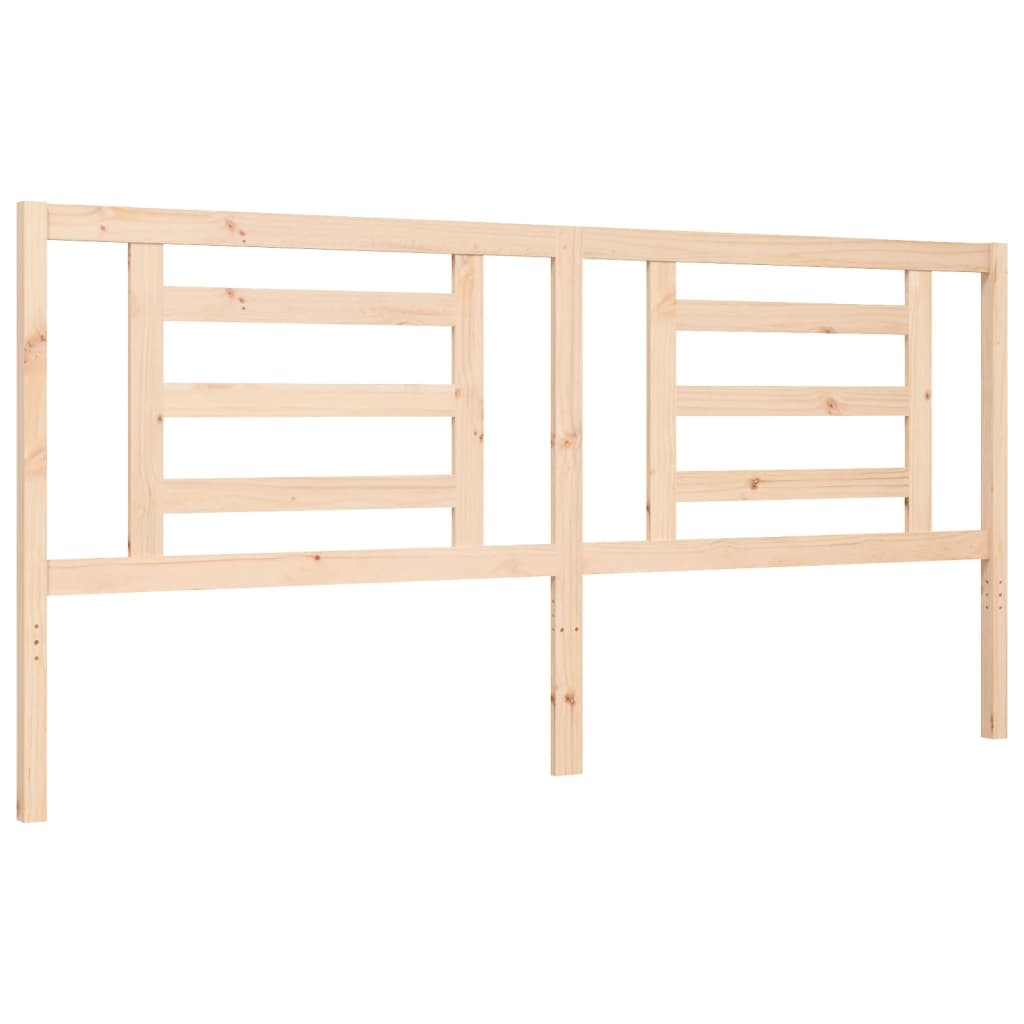 Bed Frame without Mattress Super King Size Solid Wood