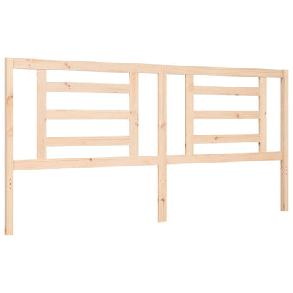 Bed Frame without Mattress Super King Size Solid Wood