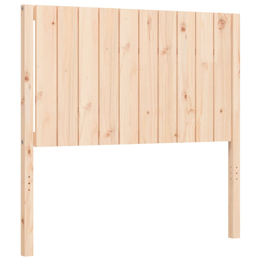 Bed Frame without Mattress 100x200 cm Solid Wood