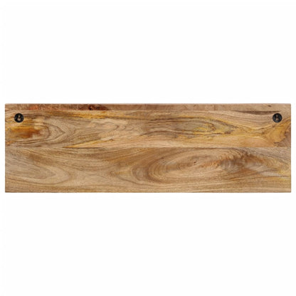 Wall-mounted Coat Rack with 5 Hooks Solid Wood Mango