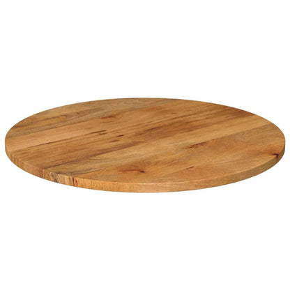 Table Top Ø 90x2.5 cm Round Solid Wood Mango