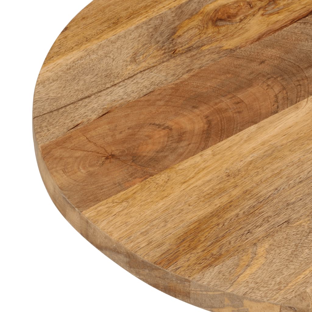 Table Top 80x40x2.5 cm Oval Solid Wood Mango