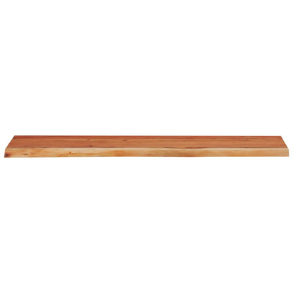 Wall Shelf 40x20x2.5 cm Rectangular Solid Wood Acacia Live Edge