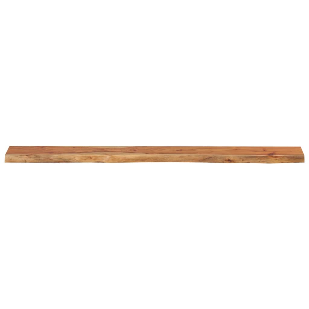 Wall Shelf 180x20x2.5 cm Rectangular Solid Wood Acacia Live Edge