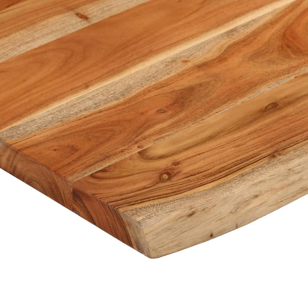 Bathroom Countertop 70x60x2.5 cm Rectangular Solid Wood Acacia