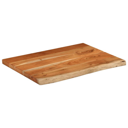 Bathroom Countertop 80x60x2.5 cm Rectangular Solid Wood Acacia