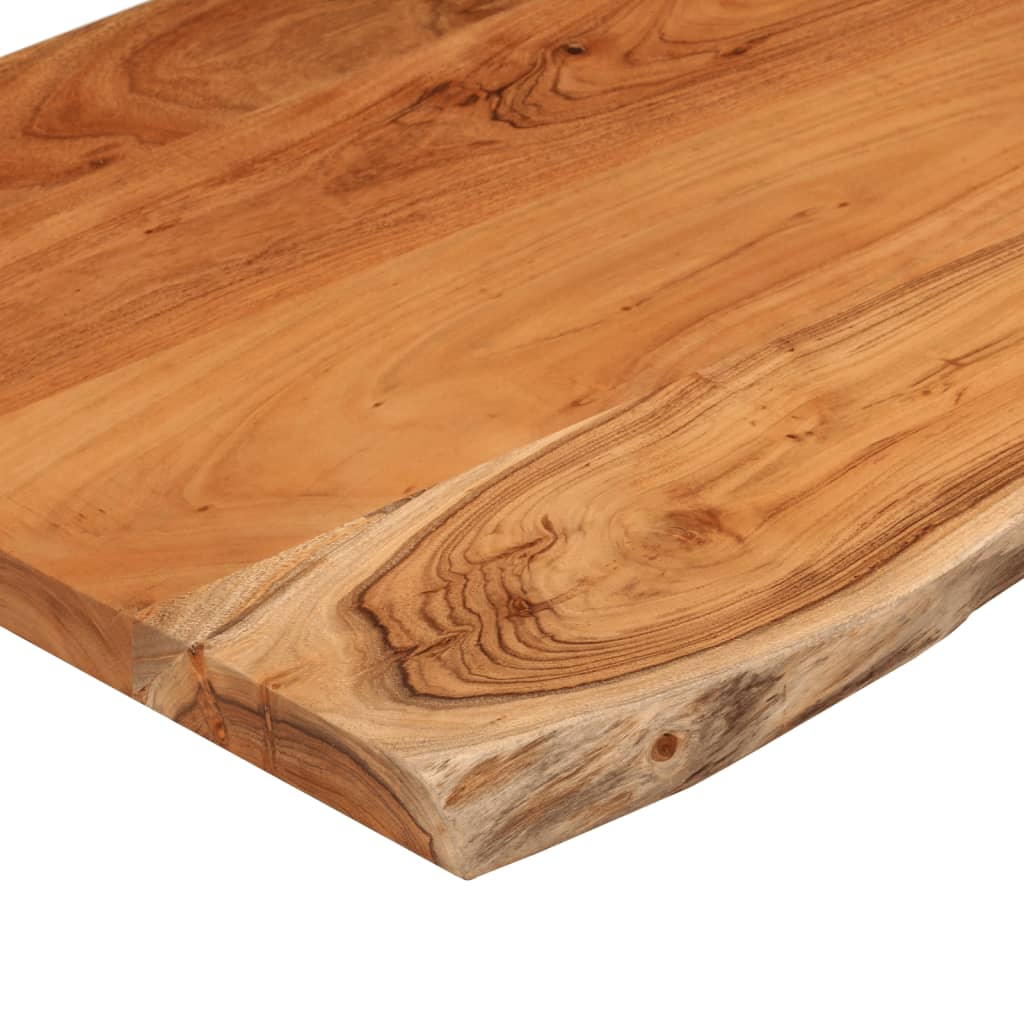 Bathroom Countertop 100x60x2.5 cm Rectangular Solid Wood Acacia