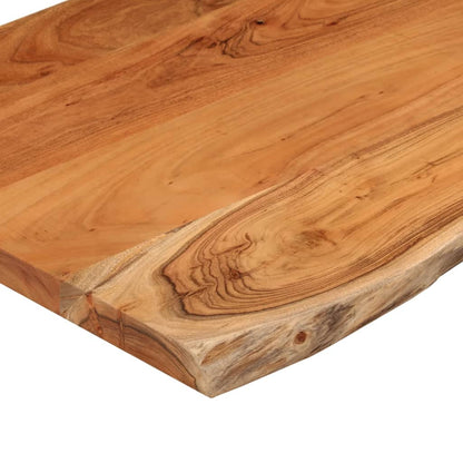 Bathroom Countertop 110x60x2.5 cm Rectangular Solid Wood Acacia