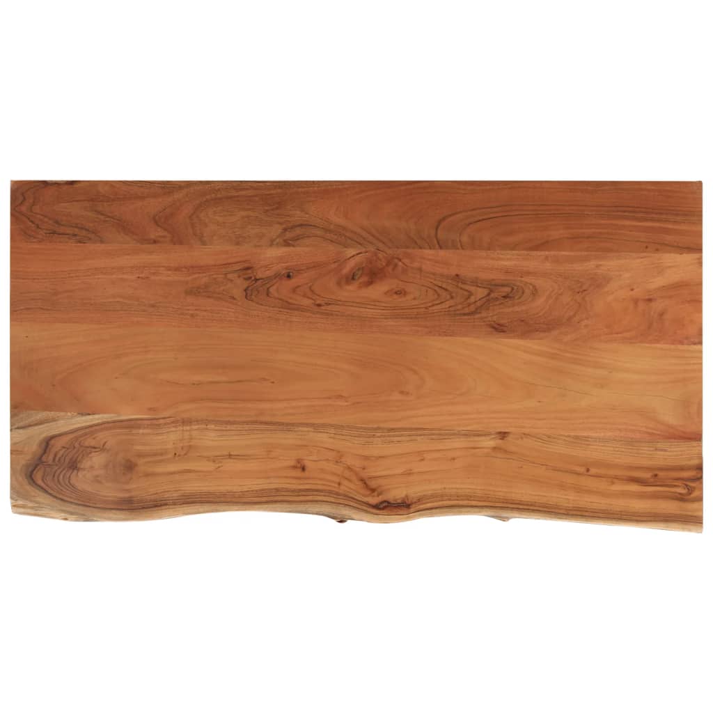 Bathroom Countertop 120x60x2.5 cm Rectangular Solid Wood Acacia