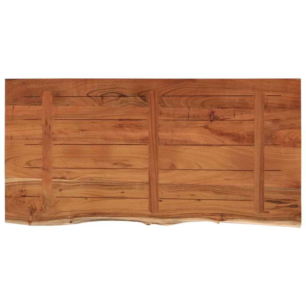 Bathroom Countertop 120x60x2.5 cm Rectangular Solid Wood Acacia