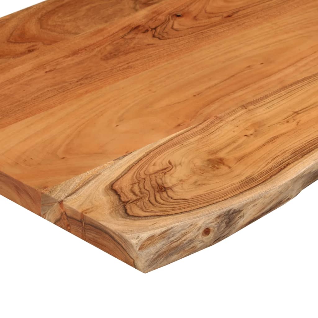 Bathroom Countertop 120x60x2.5 cm Rectangular Solid Wood Acacia