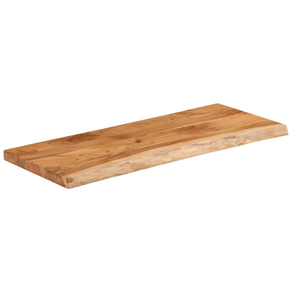 Bathroom Countertop 140x60x2.5 cm Rectangular Solid Wood Acacia