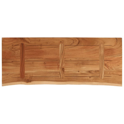 Bathroom Countertop 140x60x2.5 cm Rectangular Solid Wood Acacia