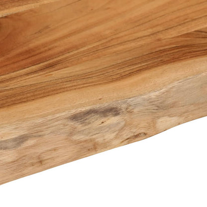 Bathroom Countertop 140x60x2.5 cm Rectangular Solid Wood Acacia