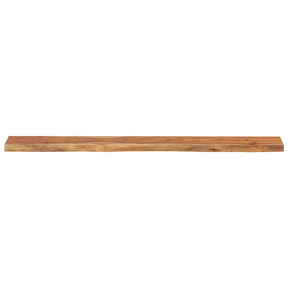 Wall Shelf 160x20x3.8 cm Rectangular Solid Wood Acacia Live Edge