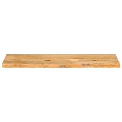 Table Top Live Edge 100x20x2.5 cm Solid Wood Mango