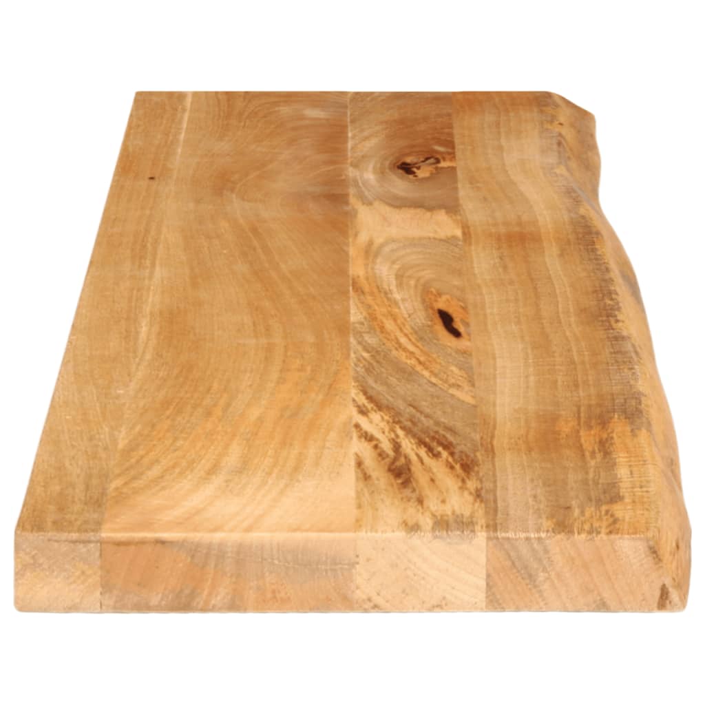 Table Top Live Edge 100x20x2.5 cm Solid Wood Mango