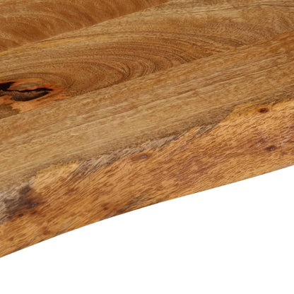 Table Top Live Edge 100x20x2.5 cm Solid Wood Mango