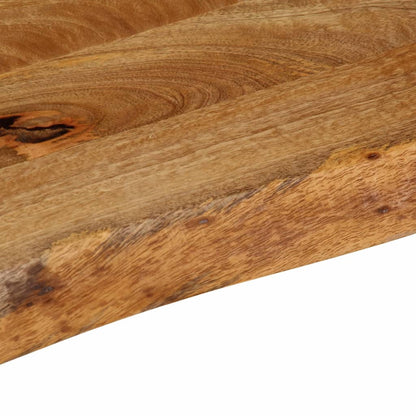 Table Top Live Edge 100x30x2.5 cm Solid Wood Mango