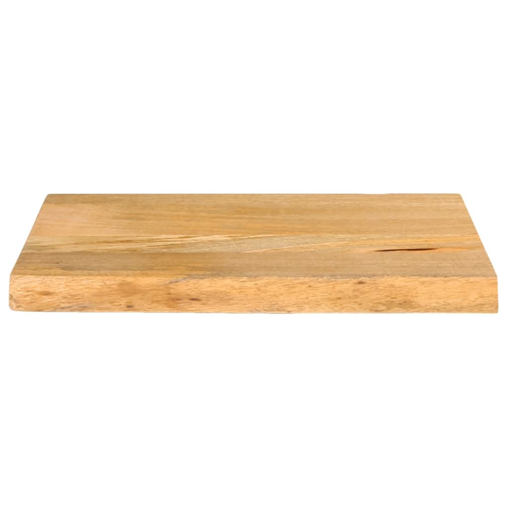 Table Top Live Edge 60x40x2.5 cm Solid Wood Mango