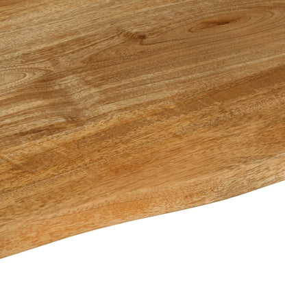 Table Top Live Edge 100x60x2.5 cm Solid Wood Mango