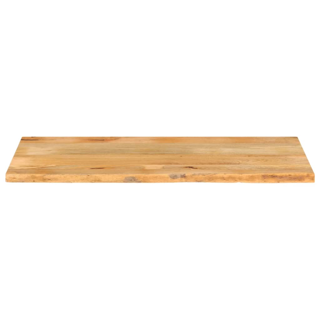 Table Top Live Edge 140x60x2.5 cm Solid Wood Mango