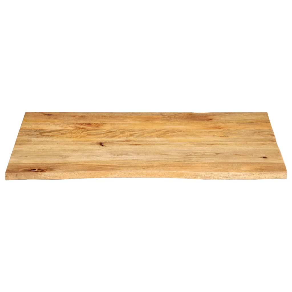 Table Top Live Edge 110x80x2.5 cm Solid Wood Mango