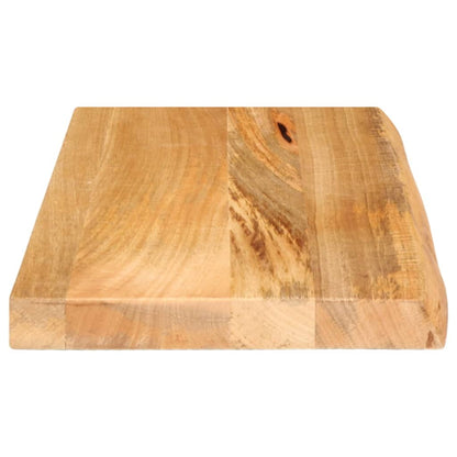 Table Top Live Edge 50x20x3.8 cm Solid Wood Mango