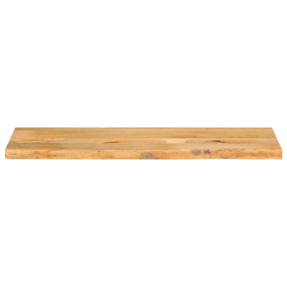 Table Top Live Edge 100x20x3.8 cm Solid Wood Mango