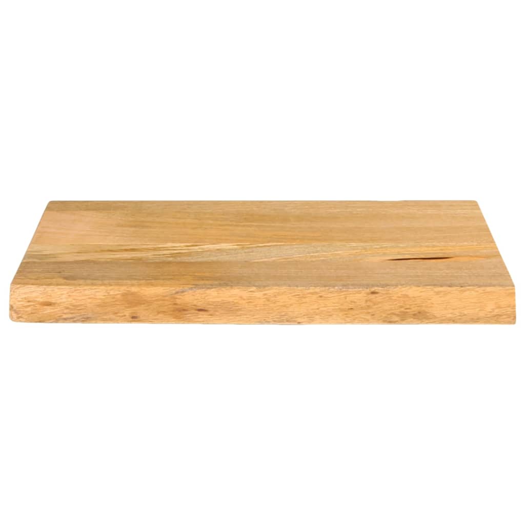 Table Top Live Edge 40x30x3.8 cm Solid Wood Mango