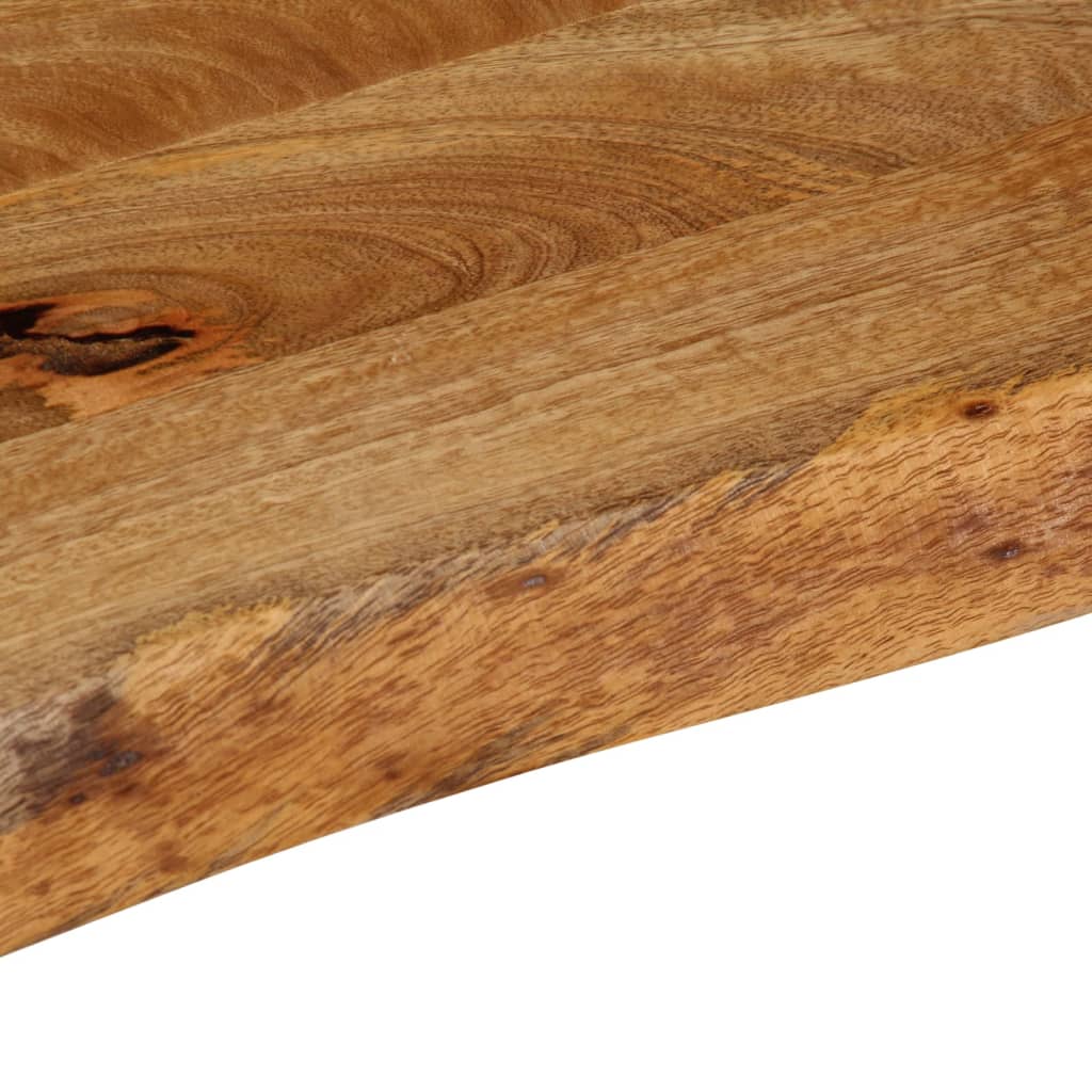 Table Top Live Edge 160x30x3.8 cm Solid Wood Mango