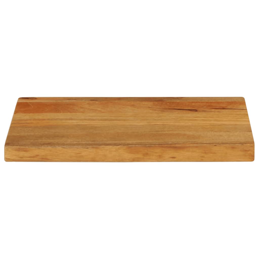 Table Top Live Edge 50x20x2.5 cm Solid Wood Mango