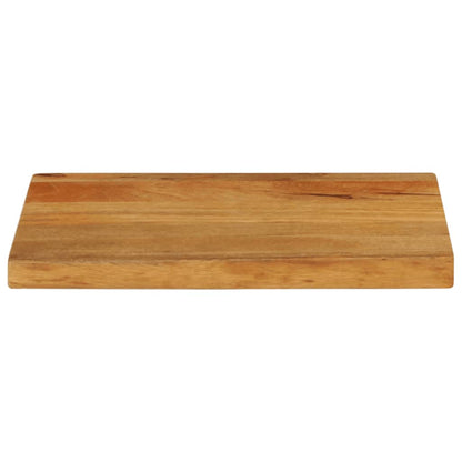 Table Top Live Edge 50x20x2.5 cm Solid Wood Mango