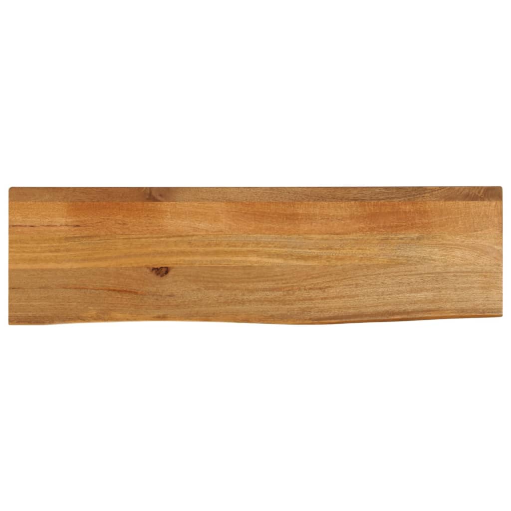 Table Top Live Edge 100x20x2.5 cm Solid Wood Mango