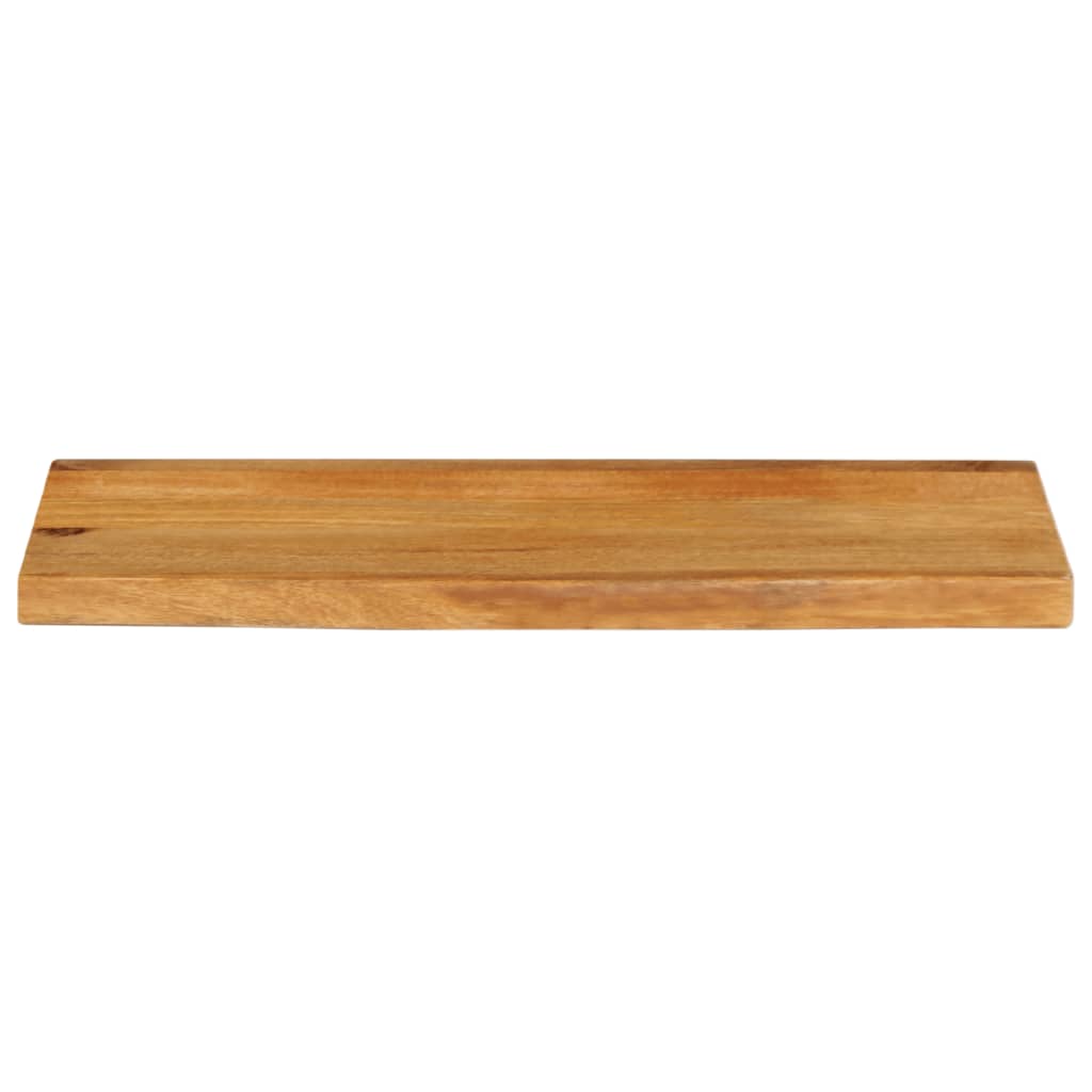 Table Top Live Edge 80x30x2.5 cm Solid Wood Mango