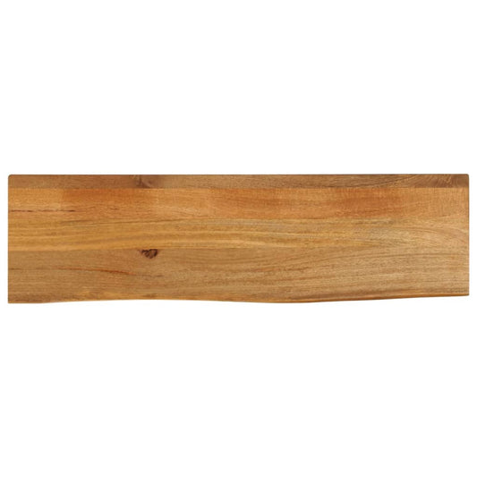 Table Top Live Edge 100x30x2.5 cm Solid Wood Mango