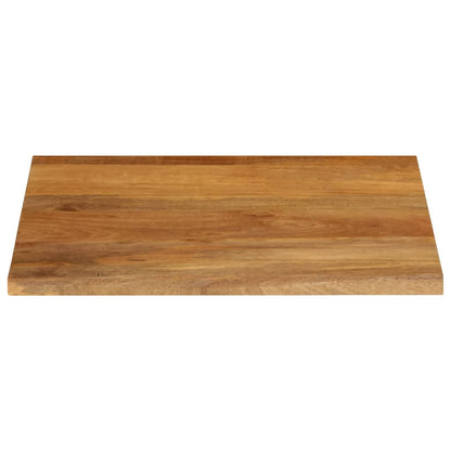 Table Top Live Edge 60x60x2.5 cm Solid Wood Mango