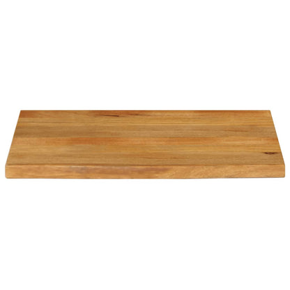 Table Top Live Edge 80x60x2.5 cm Solid Wood Mango