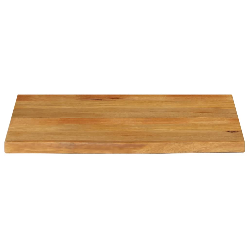 Table Top Live Edge 90x60x2.5 cm Solid Wood Mango