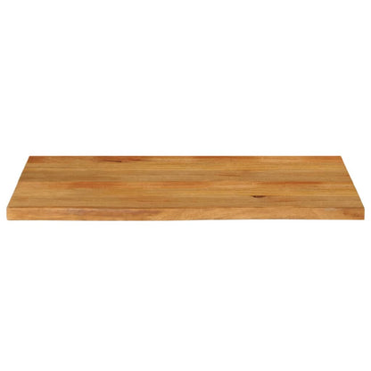 Table Top Live Edge 100x60x2.5 cm Solid Wood Mango