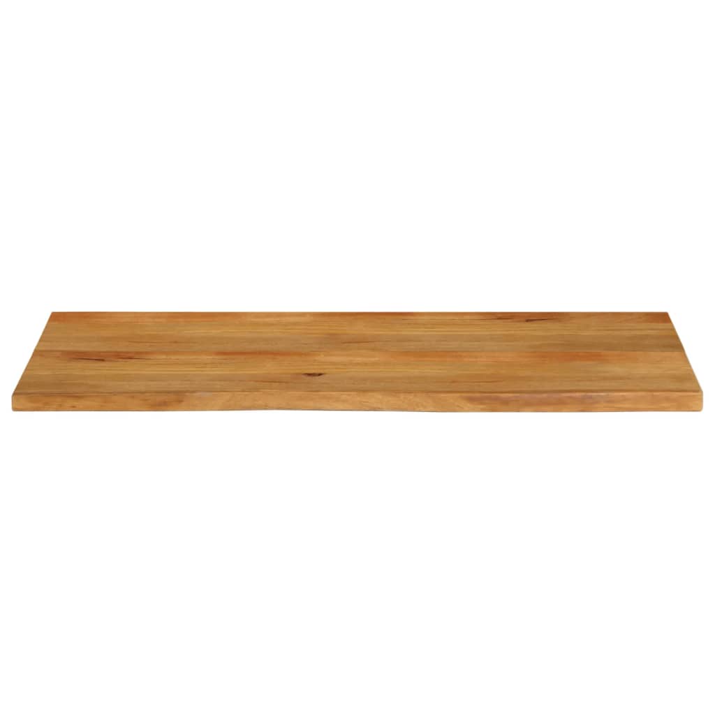 Table Top Live Edge 140x60x2.5 cm Solid Wood Mango