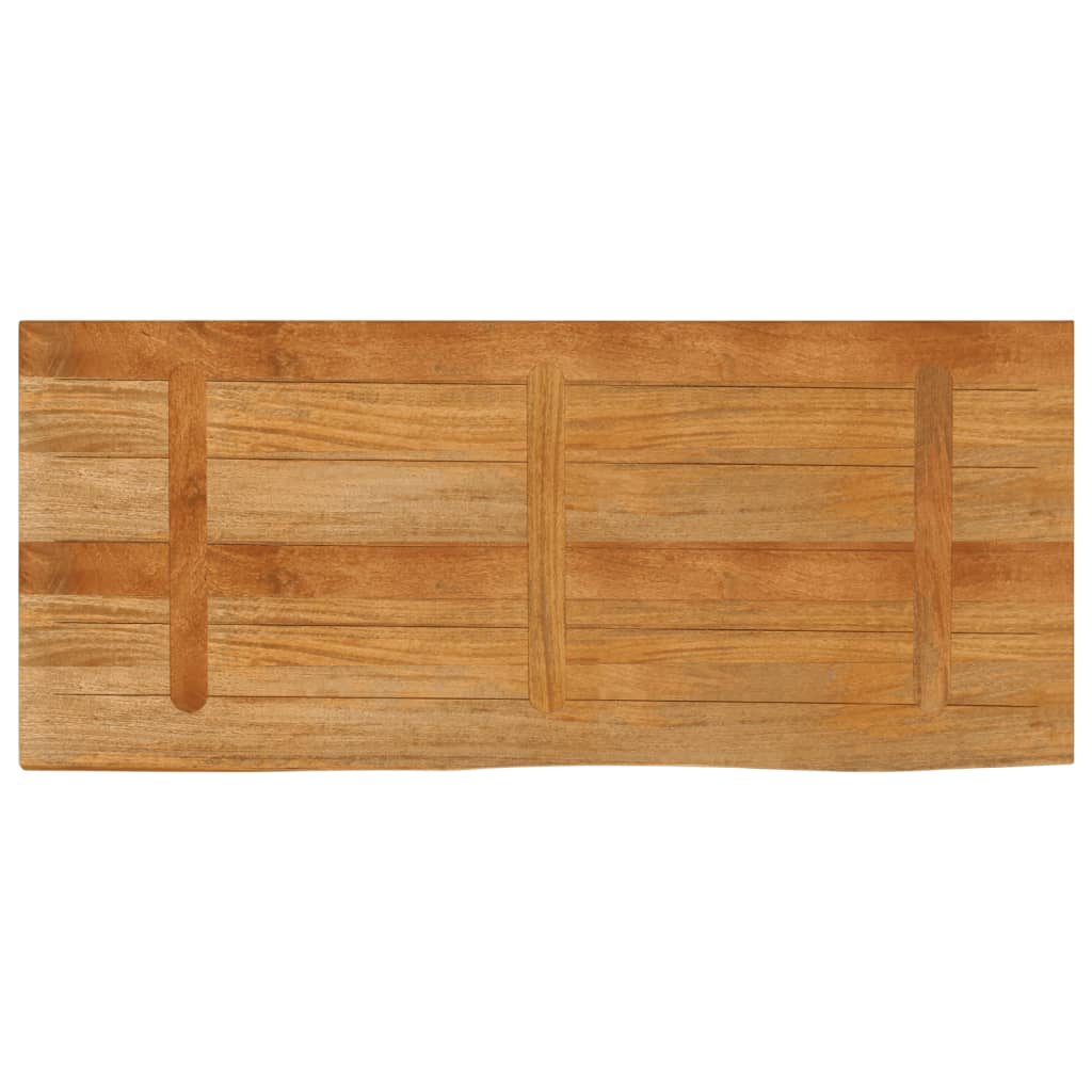 Table Top Live Edge 140x60x2.5 cm Solid Wood Mango