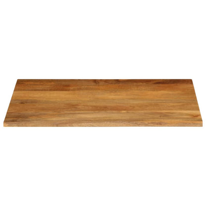 Table Top Live Edge 90x80x2.5 cm Solid Wood Mango