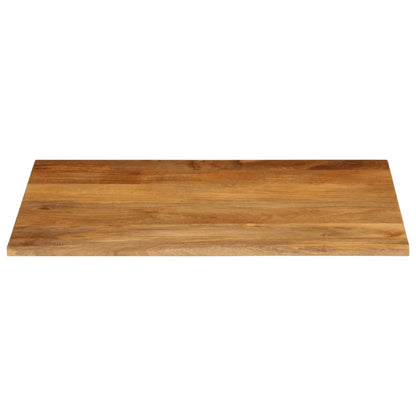 Table Top Live Edge 100x80x2.5 cm Solid Wood Mango