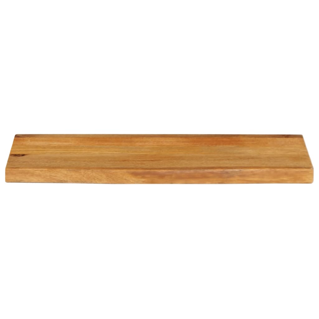 Table Top Live Edge 70x20x3.8 cm Solid Wood Mango