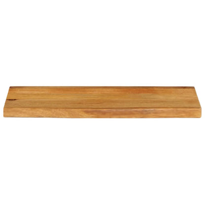 Table Top Live Edge 80x20x3.8 cm Solid Wood Mango