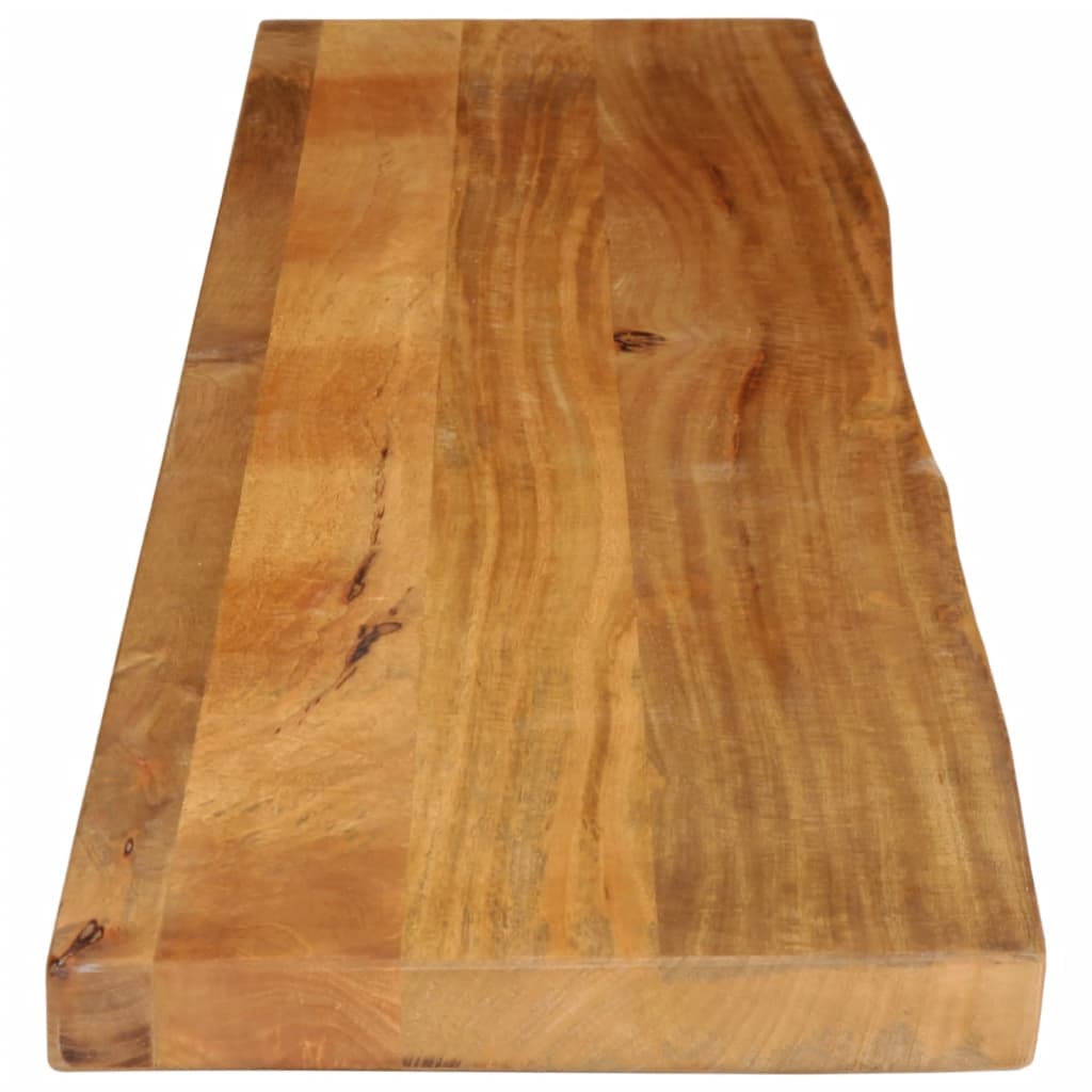 Table Top Live Edge 140x20x3.8 cm Solid Wood Mango