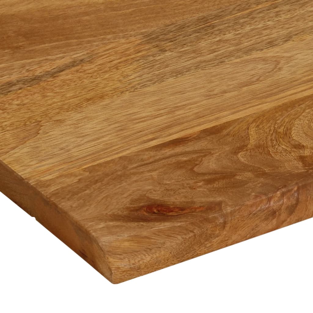 Table Top Live Edge 100x80x3.8 cm Solid Wood Mango