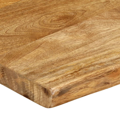 Table Top 70x40x3.8 cm Live Edge Solid Wood Mango